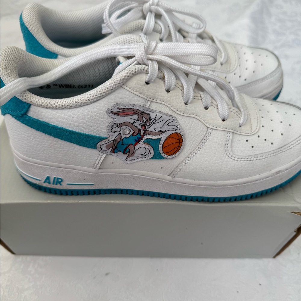 Nike Space Jam x Air Force 1 '07 Grade School 'Hare'